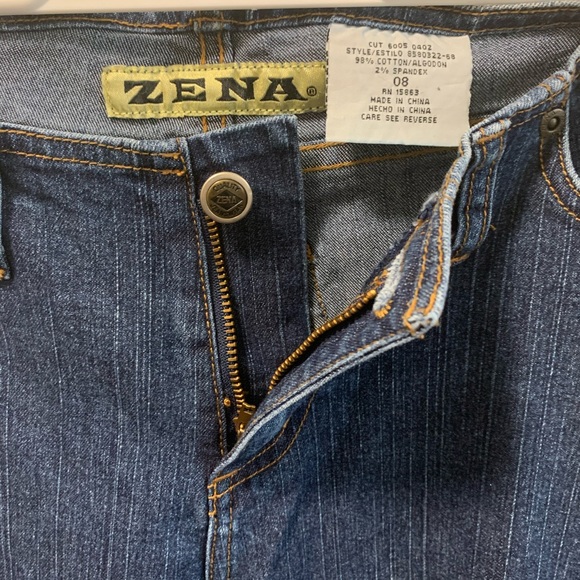 Zena Women’s Bootcut Jeans with Lace - Picture 7 of 7